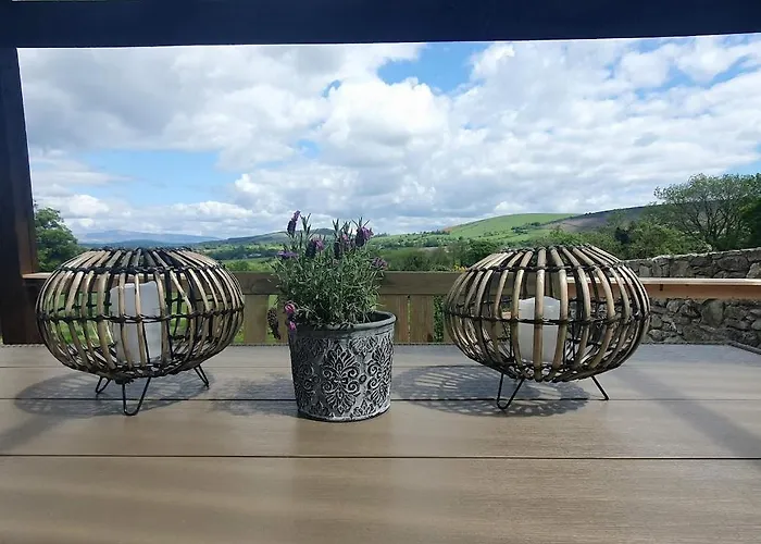 The Lawn Yurt Campo de lujo Tullow